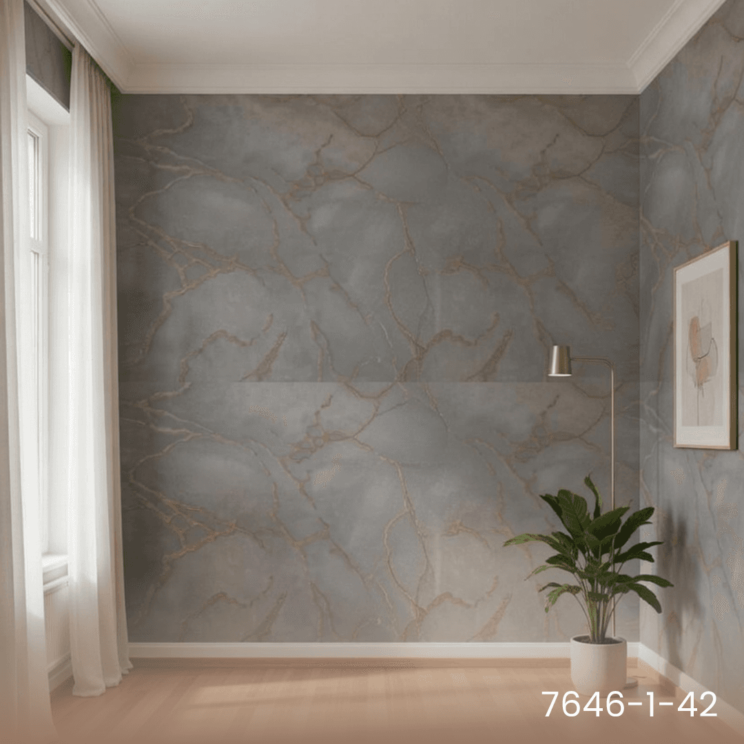 Style 7646-1-42 Embossed Textured Wallpaper